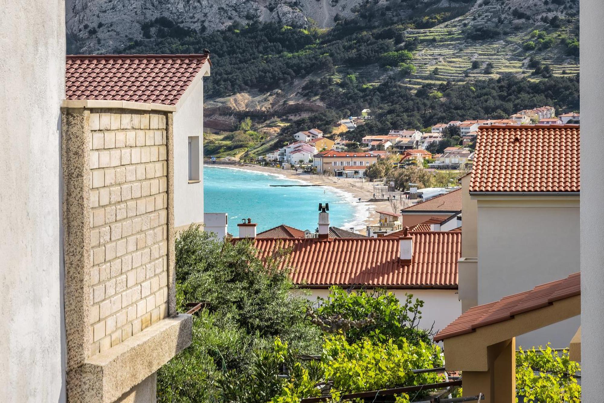 Apartments Sucur With Terrace Baška Dış mekan fotoğraf