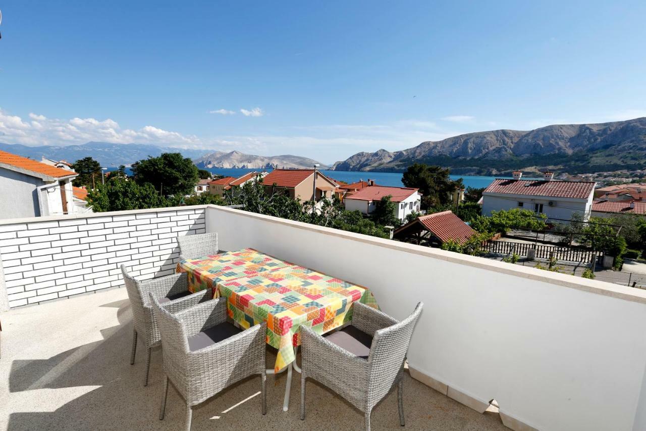 Apartments Sucur With Terrace Baška Dış mekan fotoğraf
